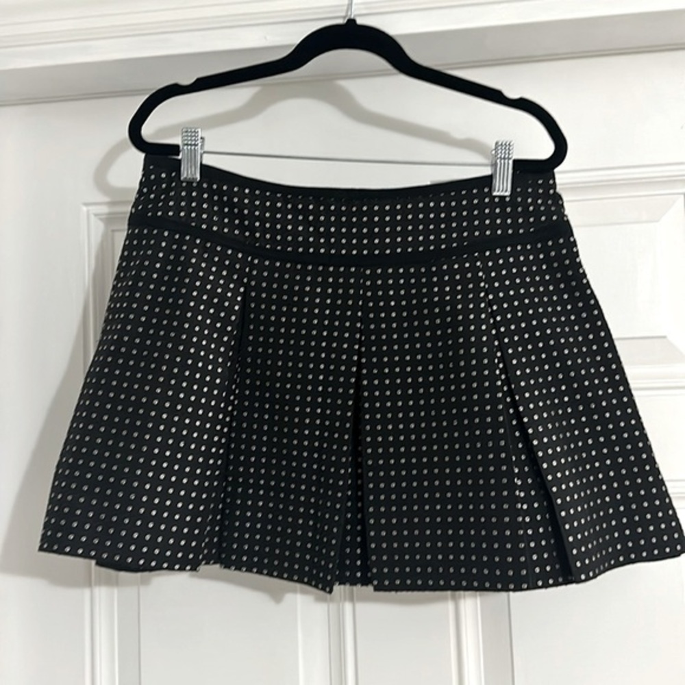 Nanette Lepore pleated mini skirt